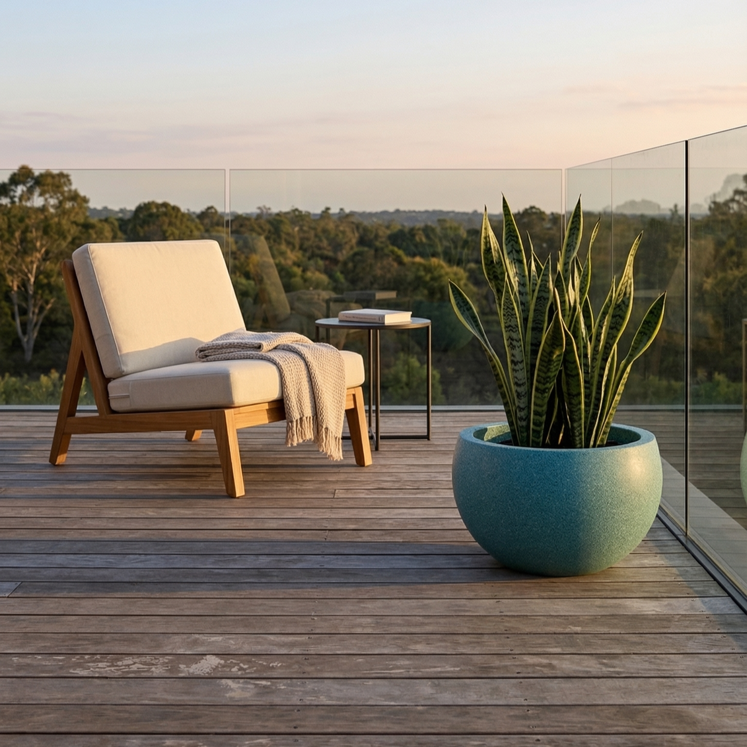 SKY Hafif Beton Saksı 